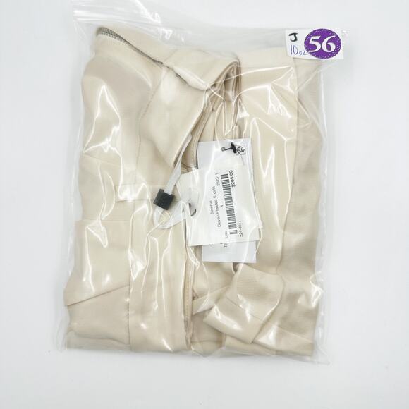 Simkhai Devan Silky Pleated Shorts in Ecru ivory Cream US 4 NEW NWT - Picture 13 of 13